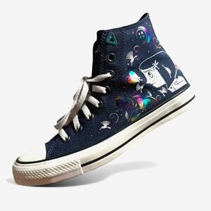 Rare Converse Chuck Taylor Laika Coraline Beldam limited edition 10.5W/Mens 8.5